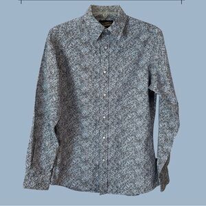 Cremieux Button Down Shirt, Cotton, Snaps, Long Sleeve, Like New, Men’s Sz S